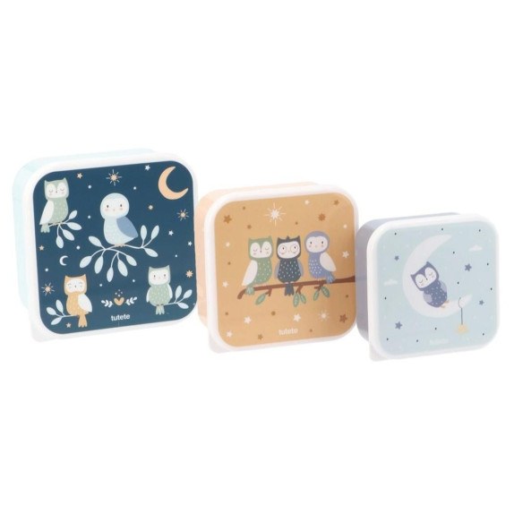 Σετ 3 φαγητοδοχείων Magical Forest - Tutete