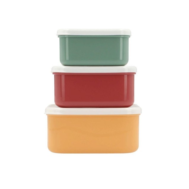 Σετ 3 φαγητοδοχείων Funny Letters - Tutete