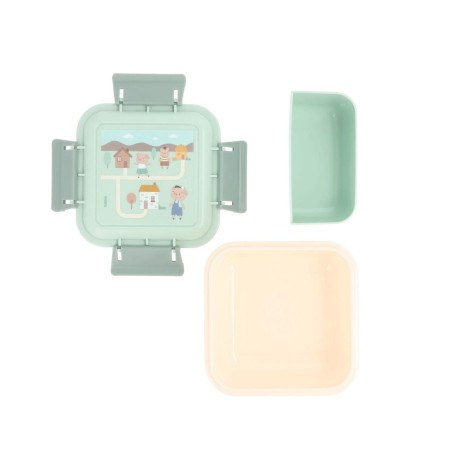 Φαγητοδοχείο με καπάκι ασφαλείας 3 Little Pigs  - Tutete