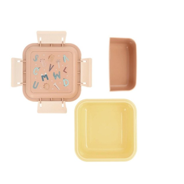 Φαγητοδοχείο με καπάκι ασφαλείας Funny Letters...