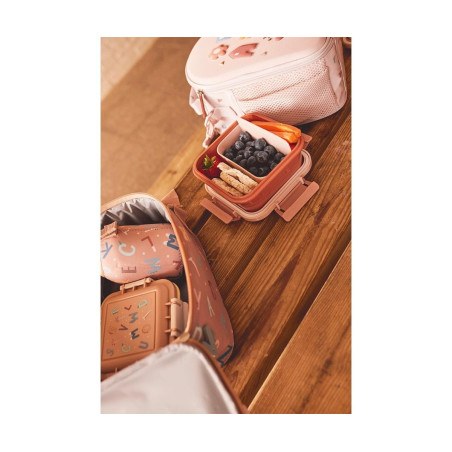 Φαγητοδοχείο με καπάκι ασφαλείας Funny Letters - Tutete