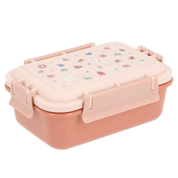 Μεγάλο Φαγητοδοχείο με Καπάκι Ασφαλείας Geometric Nature...