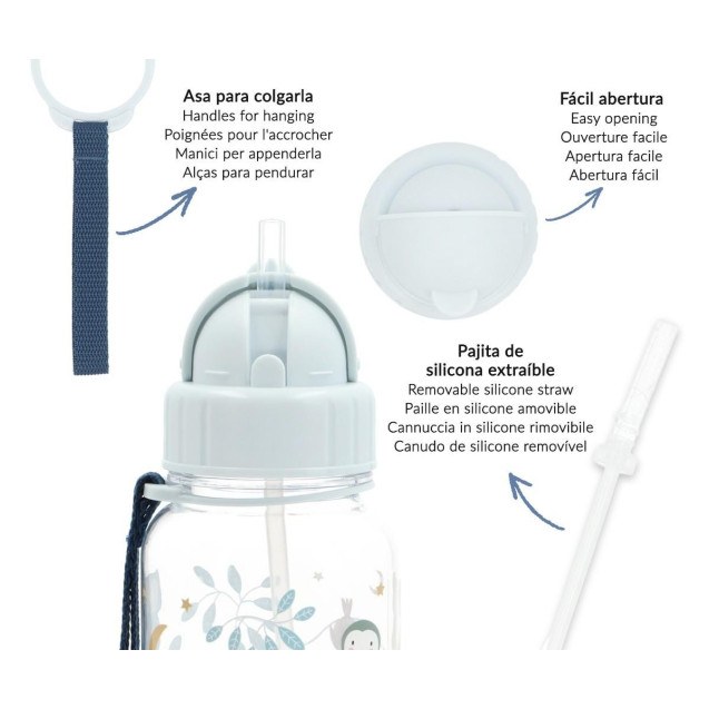 Μπουκάλι tritán 500 ml Magical Forest - Tutete