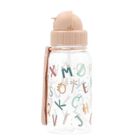 Μπουκάλι tritán 500 ml Funny Letters - Tutete