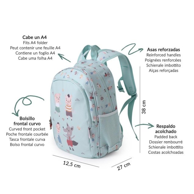 Μεγάλο Σακίδιο 3 Little Pigs  - Tutete