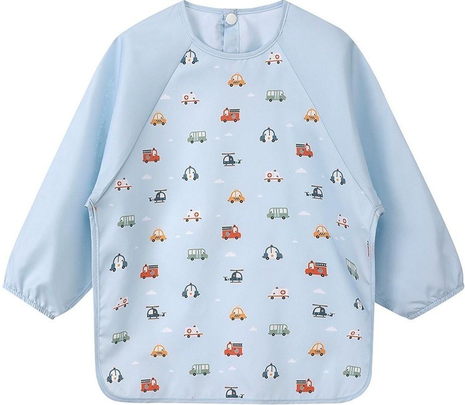 Σαλιάρα με μανίκια City Cars - Tutete