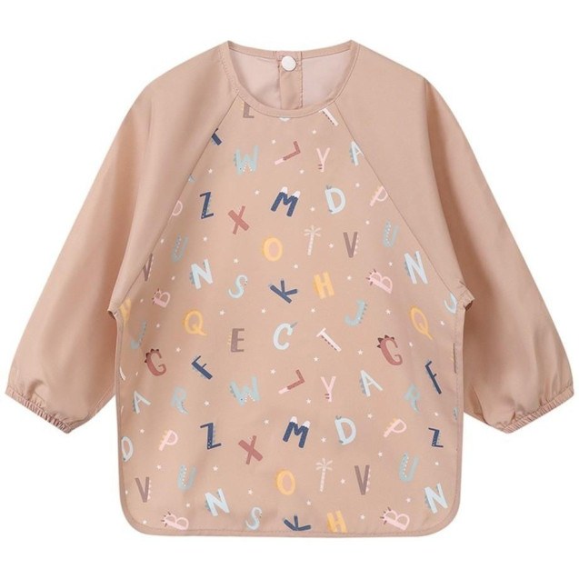 Σαλιάρα με μανίκια Funny Letters - Tutete