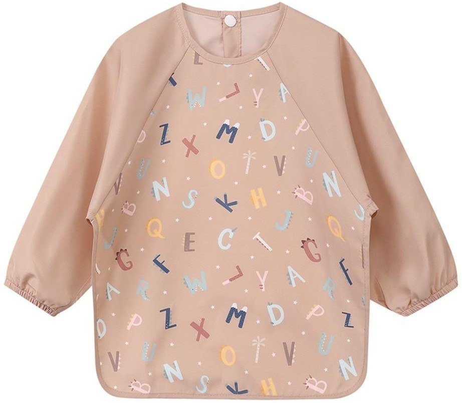 Σαλιάρα με μανίκια Funny Letters - Tutete