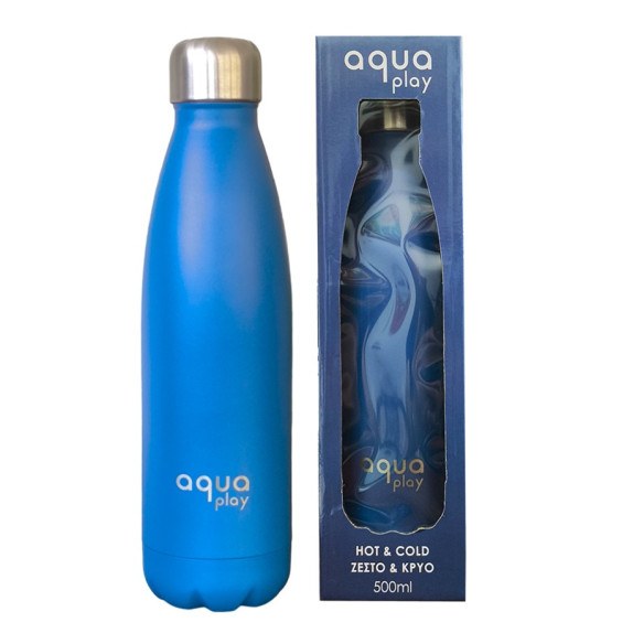 Μπουκάλι Θερμός 500 ml AquaPlay Μπλε