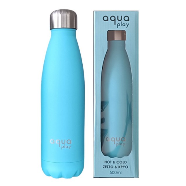 Μπουκάλι Θερμός 500 ml AquaPlay Γαλάζιο
