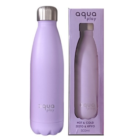 Μπουκάλι Θερμός 500 ml AquaPlay Λιλά