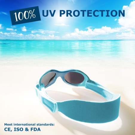 Γυαλιά Ηλίου για Παιδιά 0-18 μηνών Τιρκουάζ Baby Surfer Mausito