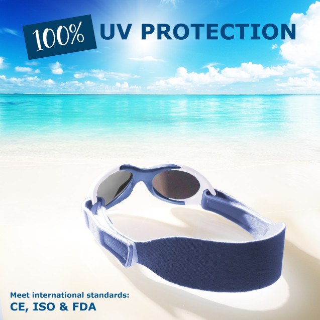 Γυαλιά Ηλίου για Παιδιά 0-18 μηνών Σκούρο...