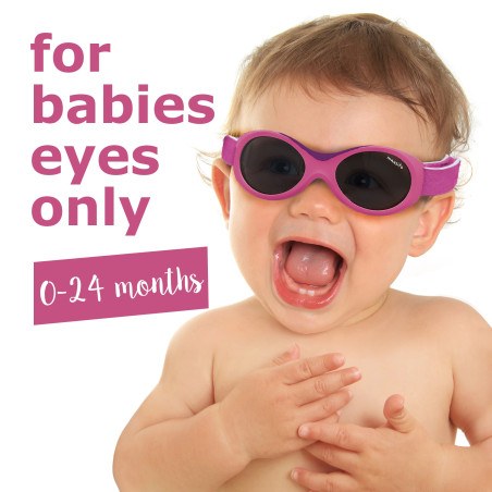 Γυαλιά Ηλίου για Παιδιά 0-18 μηνών Ροζ Σκούρο Μπλε Baby Surfer Mausito