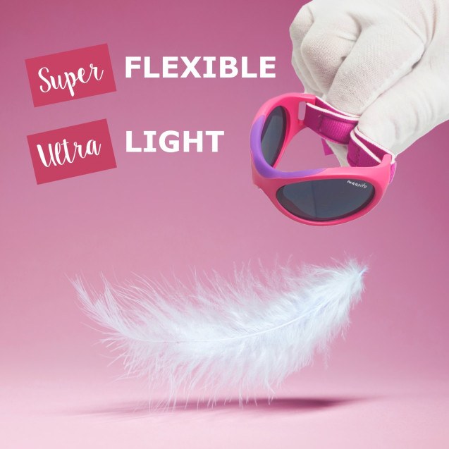 Γυαλιά Ηλίου για Παιδιά 0-18 μηνών Ροζ Σκούρο...