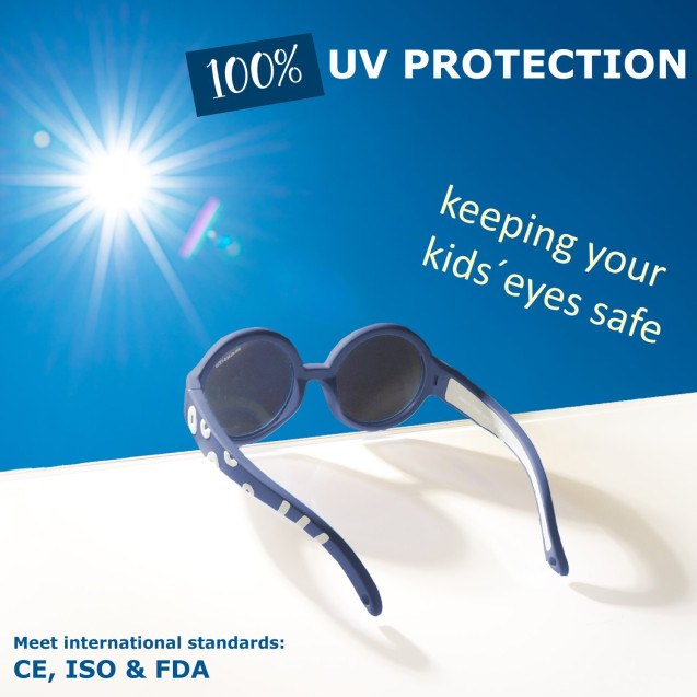 Γυαλιά Ηλίου για Παιδιά 6-24 μηνών Σκούρο Μπλε...