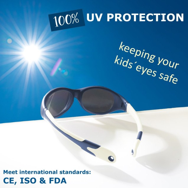 Γυαλιά Ηλίου για Παιδιά 2-4 ετών Σκούρο Μπλε...