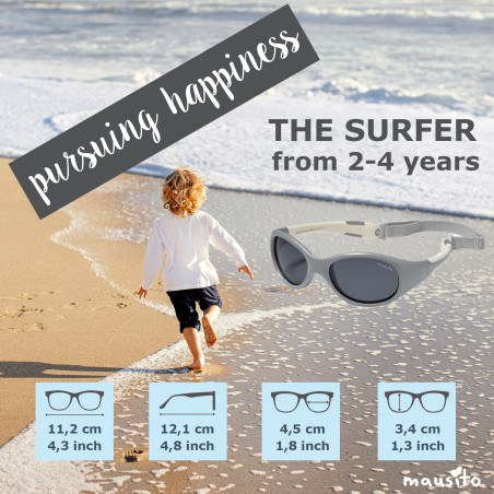 Γυαλιά Ηλίου για Παιδιά 2-4 ετών Σκούρο Μπλε The Surfer Mausito