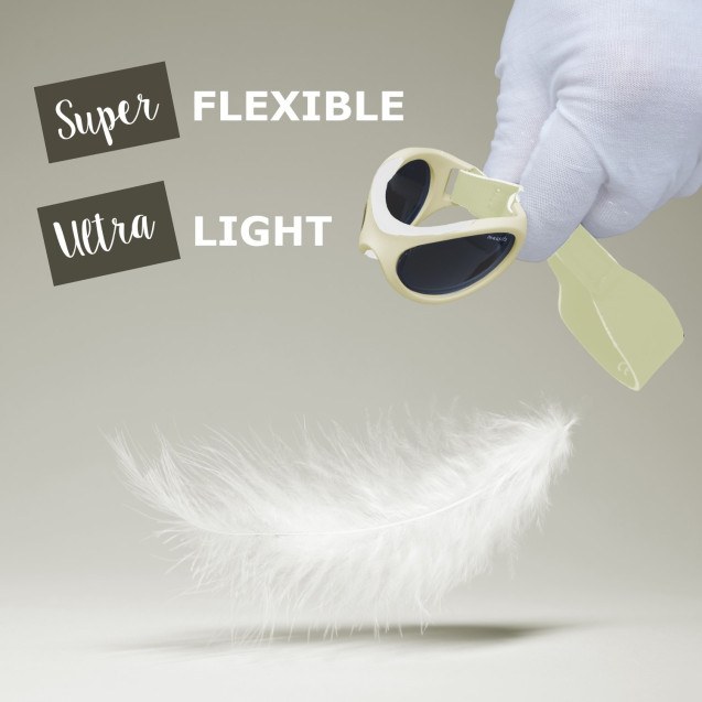 Γυαλιά Ηλίου για Παιδιά 0-18 μηνών Εκρού Baby...