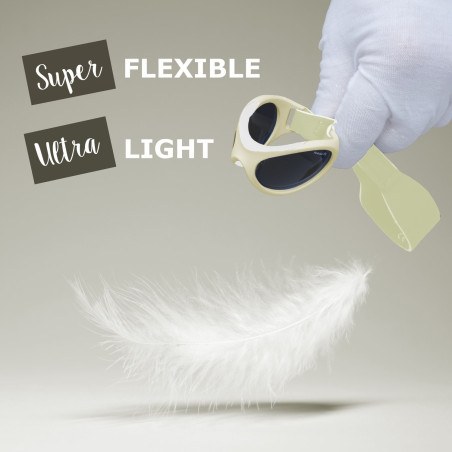 Γυαλιά Ηλίου για Παιδιά 0-18 μηνών Εκρού Baby Surfer Earth Mausito