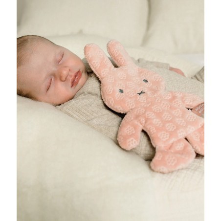 Πανάκι Παρηγοριάς Ροζ Miffy Flowers