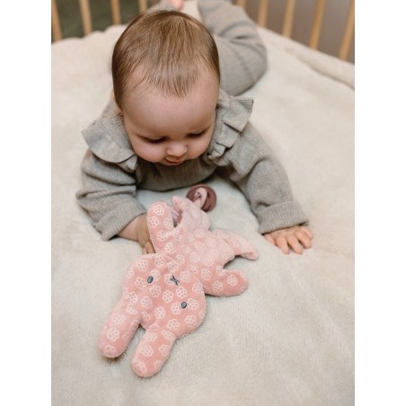 Πανάκι Παρηγοριάς Ροζ Miffy Flowers