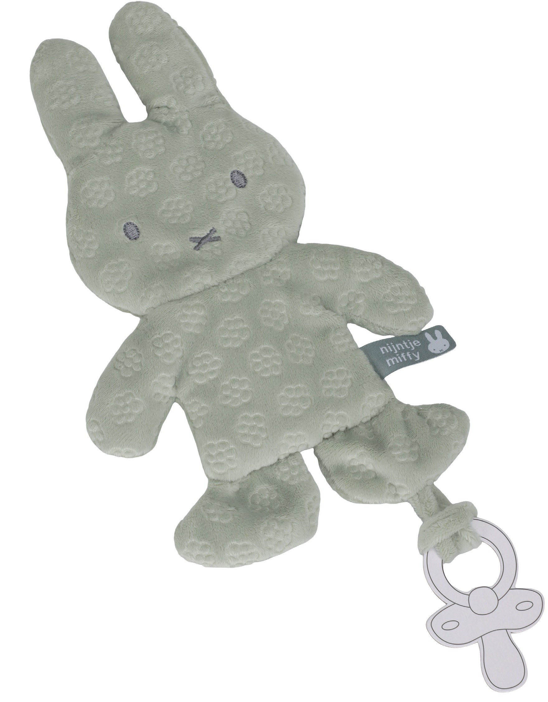 Miffy Πανάκι Παρηγοριάς Πράσινο Miffy Flowers