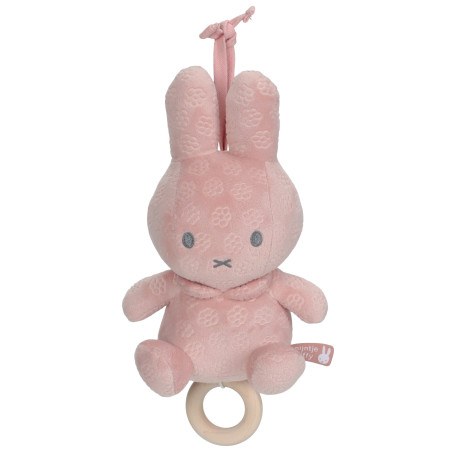 Κρεμαστό Μουσικό Κουτί Ροζ Miffy Flowers