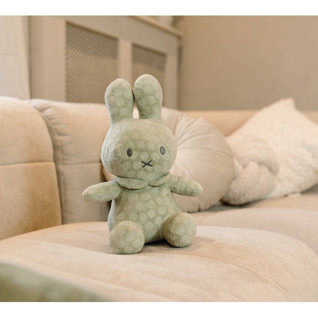 Λούτρινο Από Βελουτέ Ύφασμα 30cm Πράσινο Miffy...