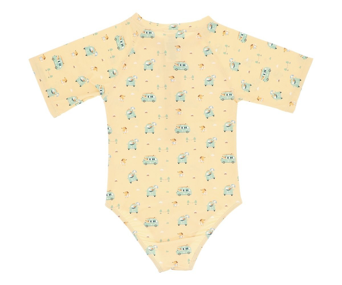 TUTETE Μακρυμάνικο μαγιό με φερμουάρ Surf Van Monnëka 2-3 Ετών με προστασία από τον ήλιο