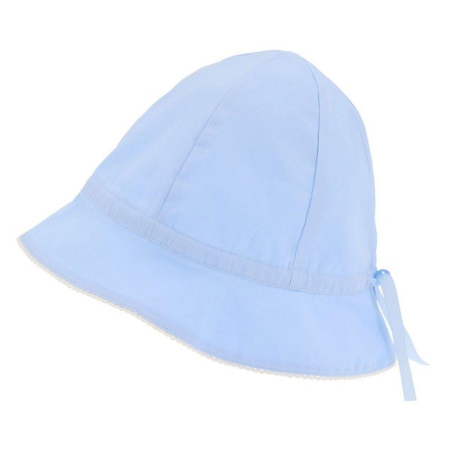 Βαμβακερό Καπέλο με Κορδέλα - Serenity Blue -...