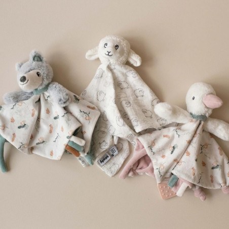 Πανάκι Παρηγοριάς Λύκος 26x26 cm - Trois Kilos Sept