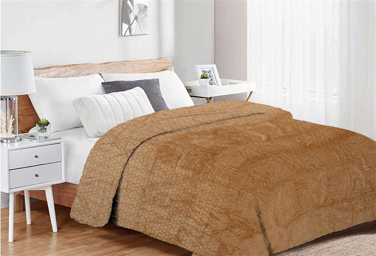 Κουβέρτες, Παπλώματα Anesis Home - ΣΗΜΑΝΤΙΚΟ: Σε περίπτωση διαφοράς τιμής από το κατάστημα ισχύει παντα και μόνο η τιμή του καταστήματος Κουβέρτα Fleece Υπέρδιπλη Dimcol Jacquard Brick 02 220x