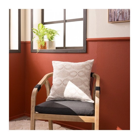 Μαξιλαροθήκη Teoran Garland 01 - 65x65 δαπέδου με γέμιση