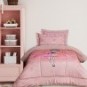 Παιδικό Κουβερτοπάπλωμα με Γούνα Sherpa Μονό Das Home 4973 Pink 160x220