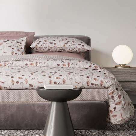 Σετ Σεντόνια Φανελένια Μονά 3 Τεμαχίων Das Home 9681 Beige-Brown 170x260