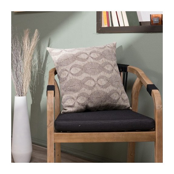 Μαξιλαροθήκη Teoran Garland 07 - 65x65 δαπέδου με γέμιση