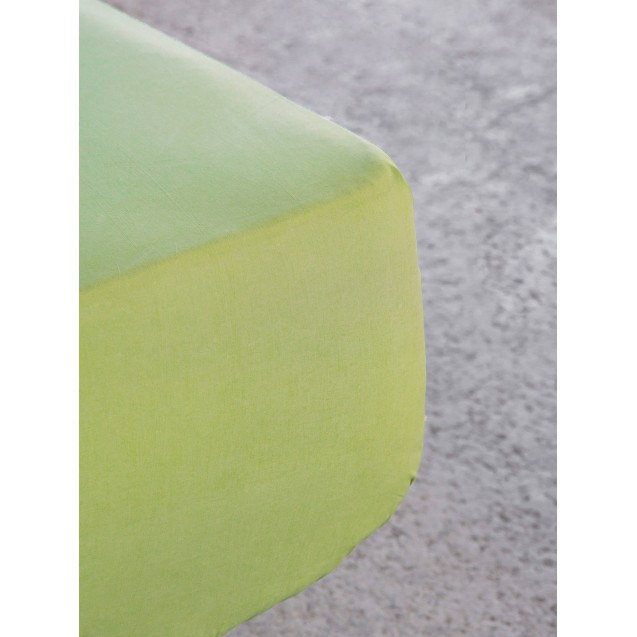 Σεντόνι King Size με Λάστιχο Nima Light Green...
