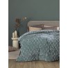Κουβερτοπάπλωμα King Size με Γούνα Sherpa Palamaiki Nadine/5 Jade 240x260
