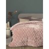 Κουβερτοπάπλωμα King Size με Γούνα Sherpa Palamaiki Nadine/5 Pink 240x260