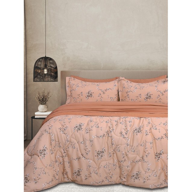 Σετ Πάπλωμα & Σεντόνια Υπέρδιπλα 5 Τεμαχίων...