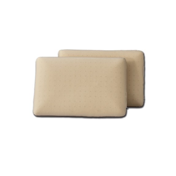 Σετ Μαξιλάρια Ύπνου 2 Τεμαχίων Palamaiki Me & You Μπεζ 40x60