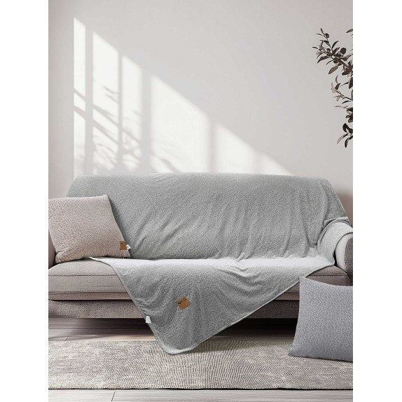 Ριχτάρι Τριθέσιου Madi Regalia Γκρι 180x300