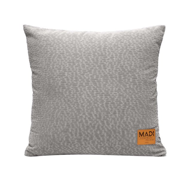 Μαξιλαροθήκη Διακόσμησης Madi Regalia Γκρι 45x45