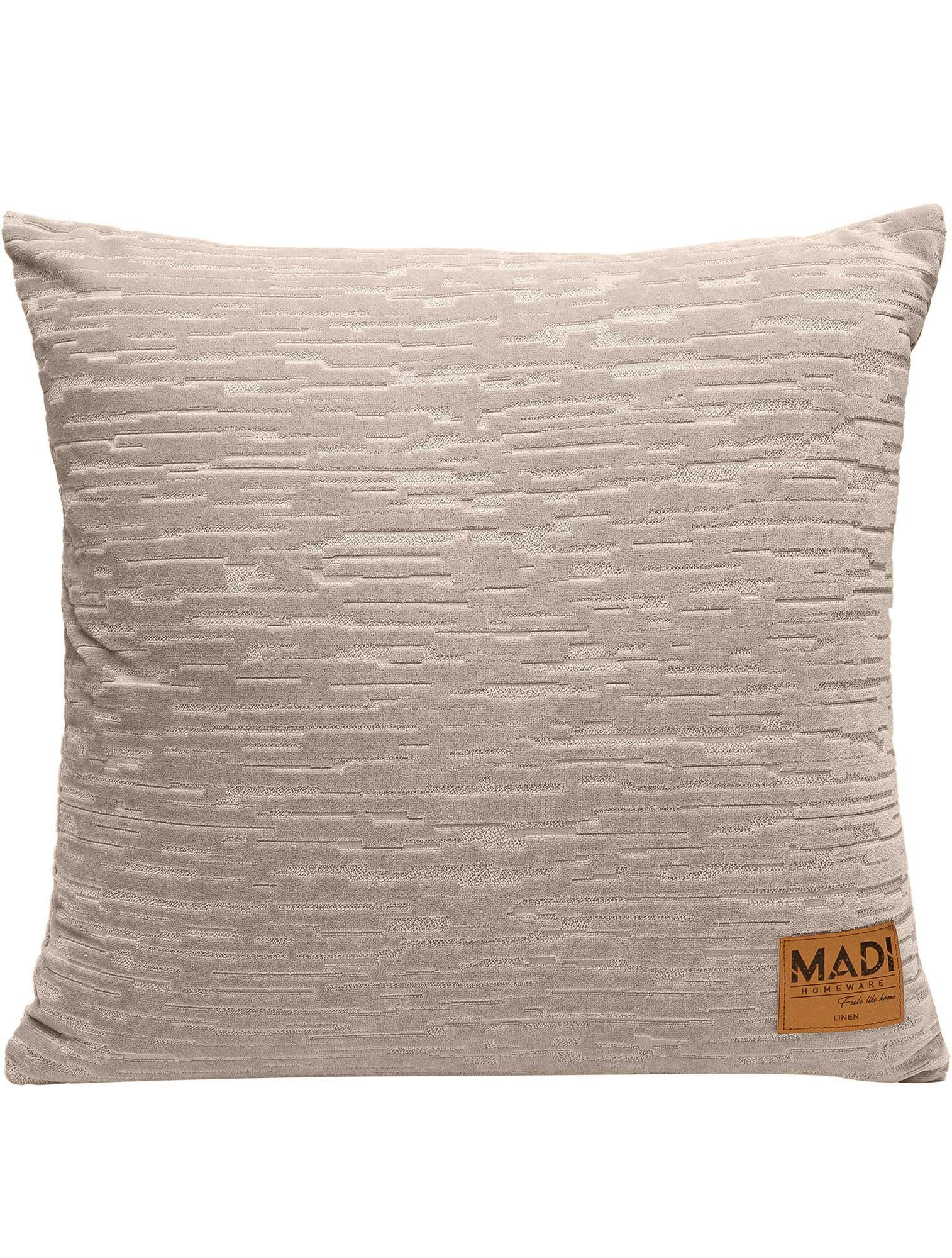 Μαξιλαροθήκη Διακόσμησης Madi Veritas Μπεζ 45x45