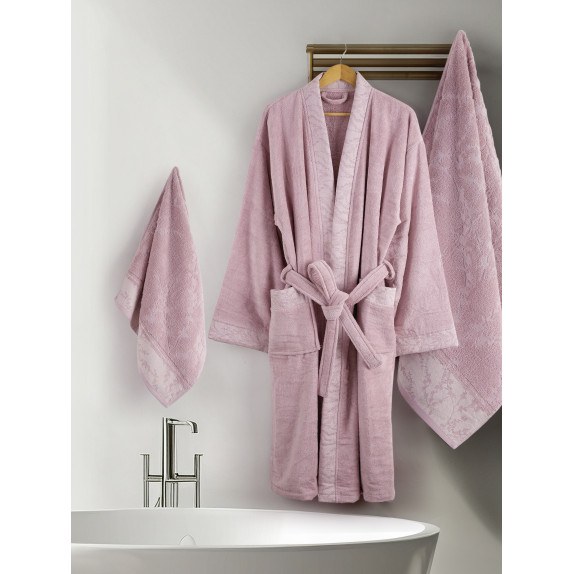 Μπουρνούζι Nima Kimono Inverno Pink Medium