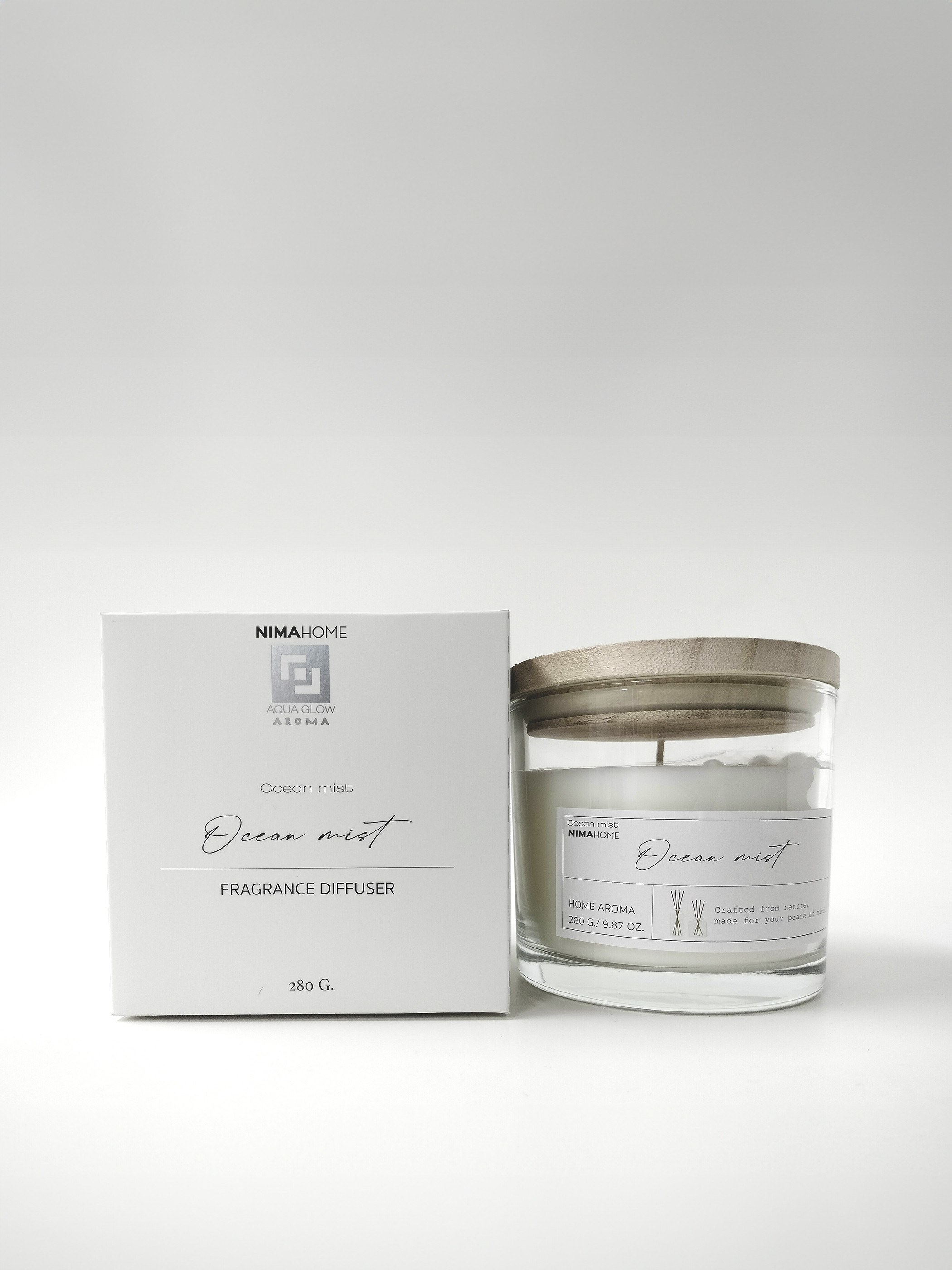 Αρωματικό Κερί Nima Ocean Mist 250gr