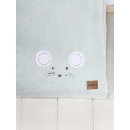 Κουβέρτα Fleece Κούνιας Nima Mouse 110x150