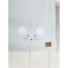 Κουβέρτα Fleece Κούνιας Nima Mouse 110x150