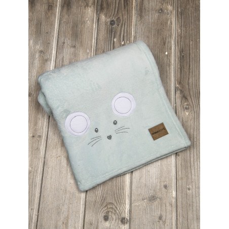 Κουβέρτα Fleece Κούνιας Nima Mouse 110x150